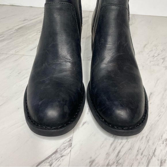 Born Reece Black Leather Bootie 10M - Picture 11 of 15